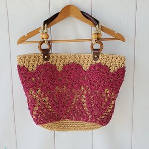 Fossil straw bag
